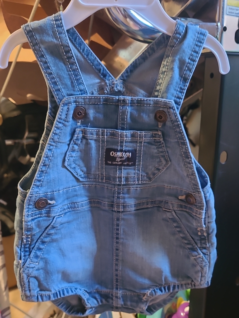 OshKosh B'gosh Blue Denim Overalls